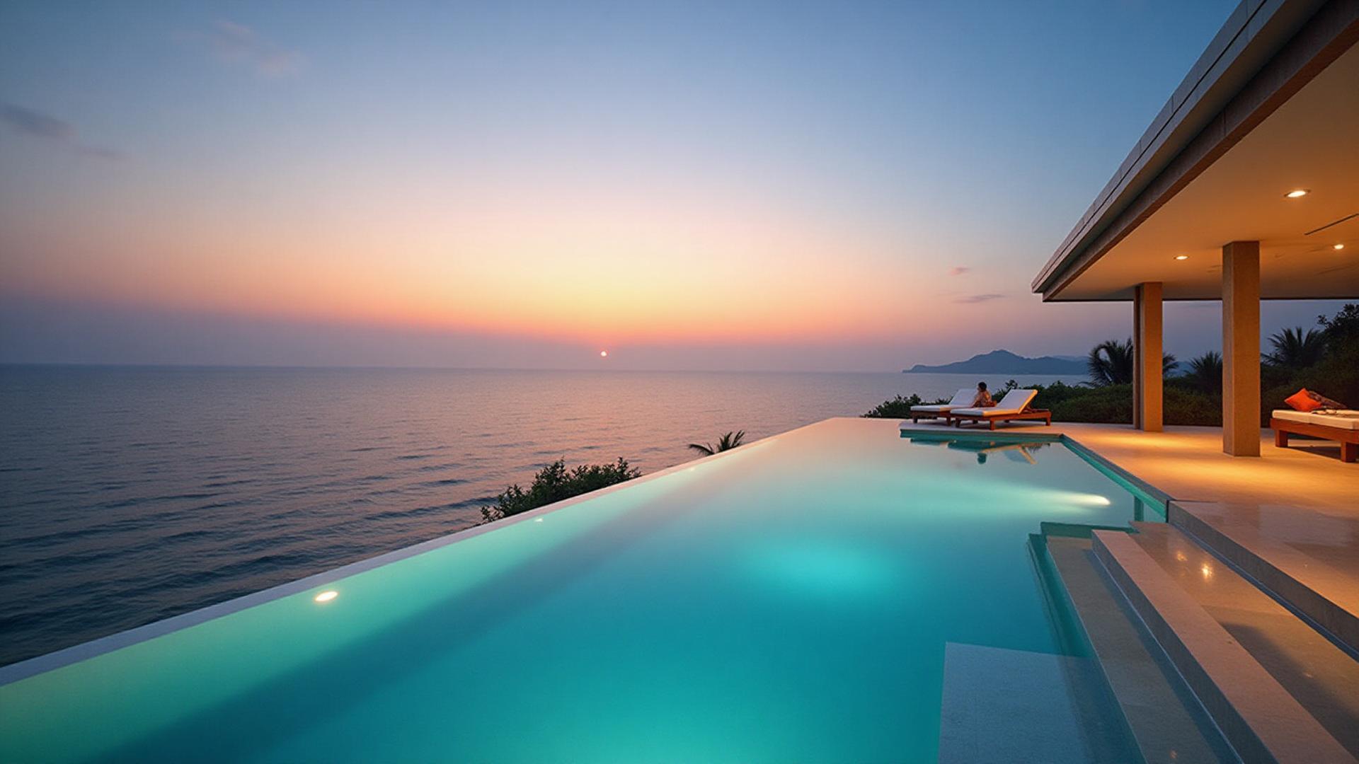 Resort infinity pool